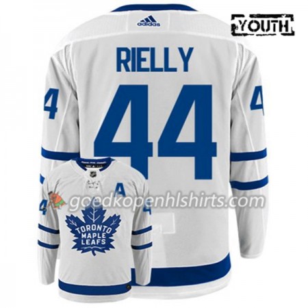 Toronto Maple Leafs MORGAN RIELLY 44 Adidas Wit Authentic Shirt - Kinderen